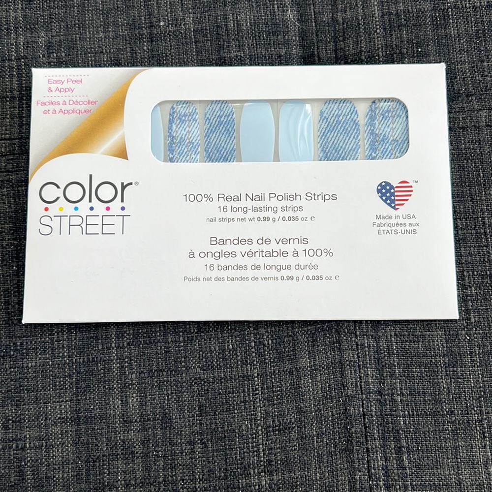 Color street nail strips